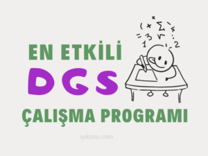 dgs çalışma programı 2023