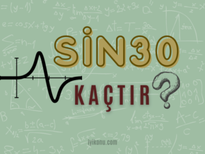 SİN30 kaçtır
